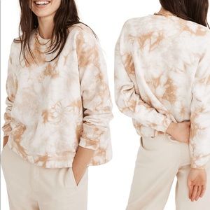 Madewell Tie Dye Swing Sweatshirt
